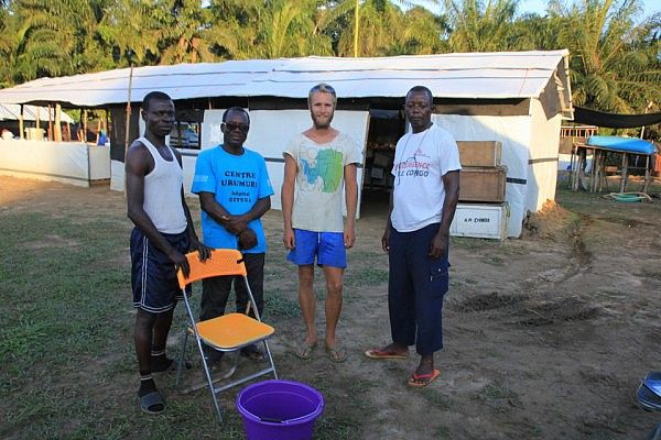 Ebola treatment center in Lokolia