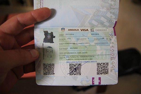 Finally - a visa to Angola