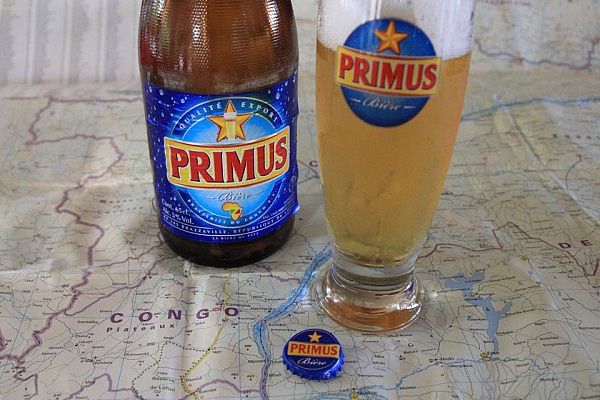 Primus beer - popular in the Congos