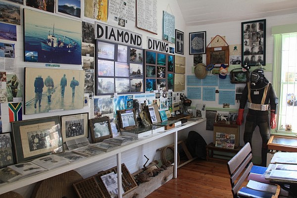 Diamond diving museum in Port Nolloth