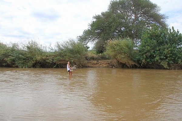 Crossing a river