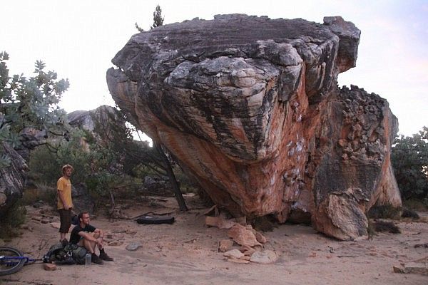 Famous boulder