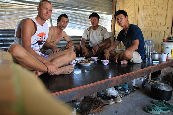 Vietnamese lunch in the middle of nowhere