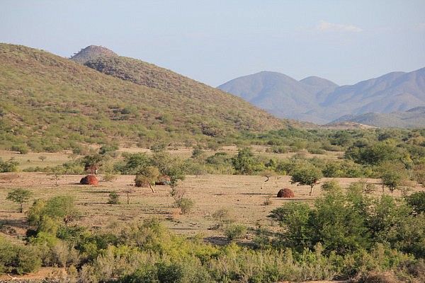 Himba settlement