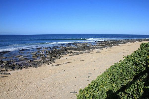 The famous supertubes in Jeffrey's Bay