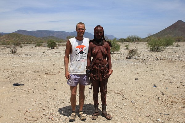 Me and a Himba