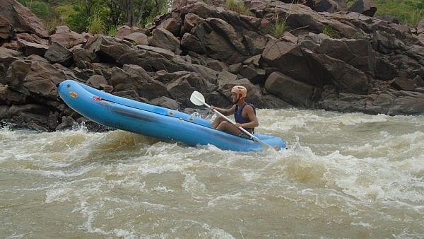 White-water rafting