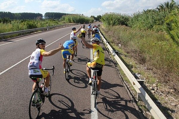 Cyclists from Penya Ciclista La Forca