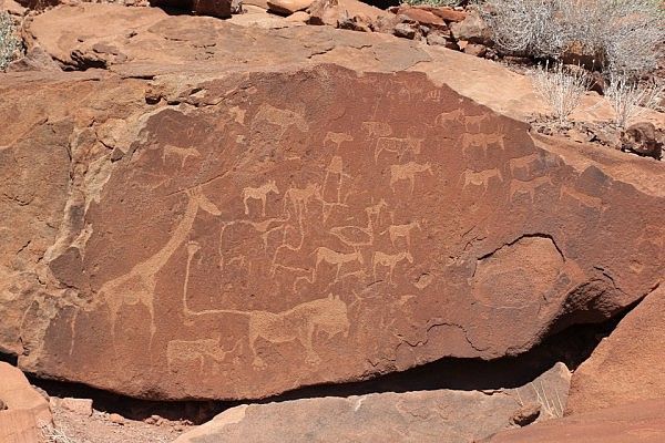 Rock engravings at Twyfelfontein