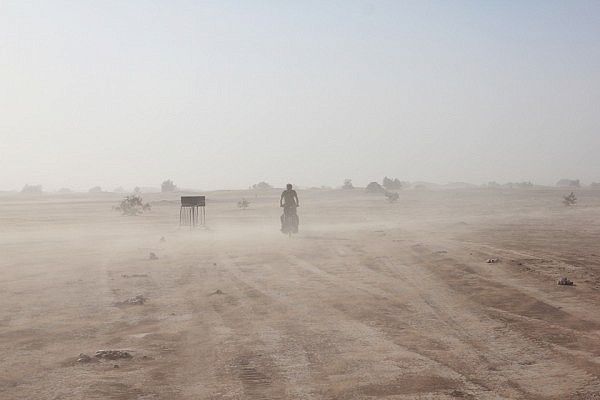 Cycling in the sand storm