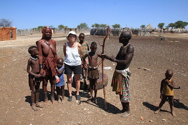 Mom with the Himbas