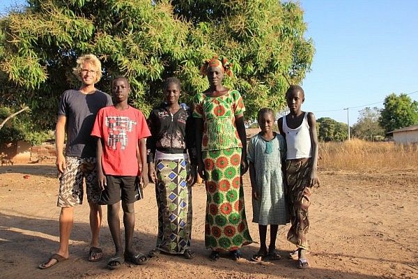 A sweet Gambian family