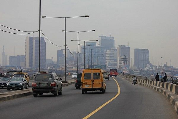 Entering Lagos